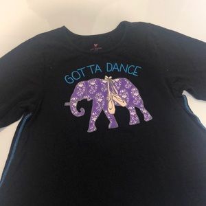 Pink Chicken Size 10 Tunic Style T Shirt